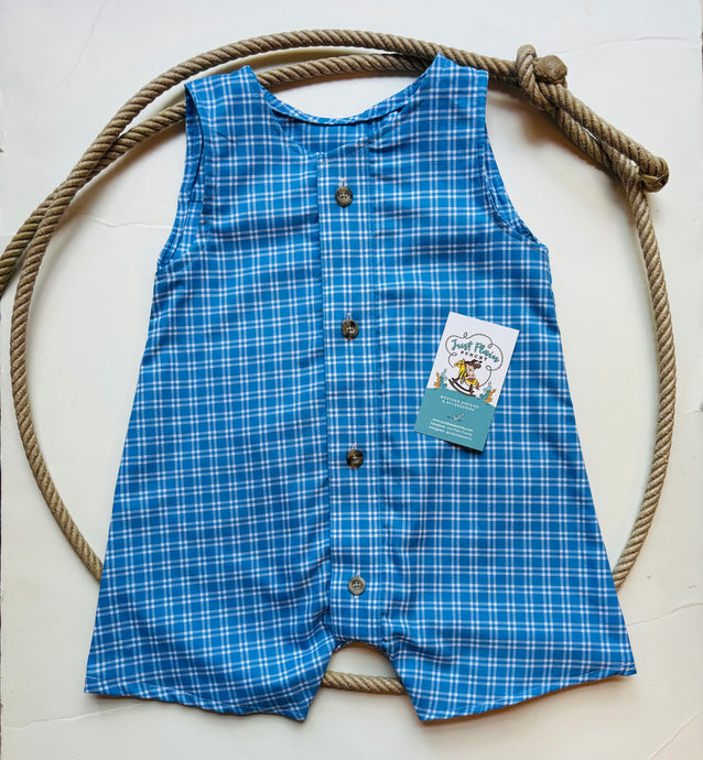 Cow Boss Romper | size 12-18M