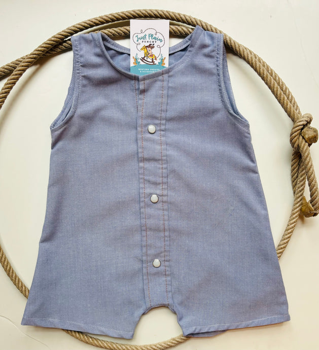 Ranch Hand Romper | size 6-9M