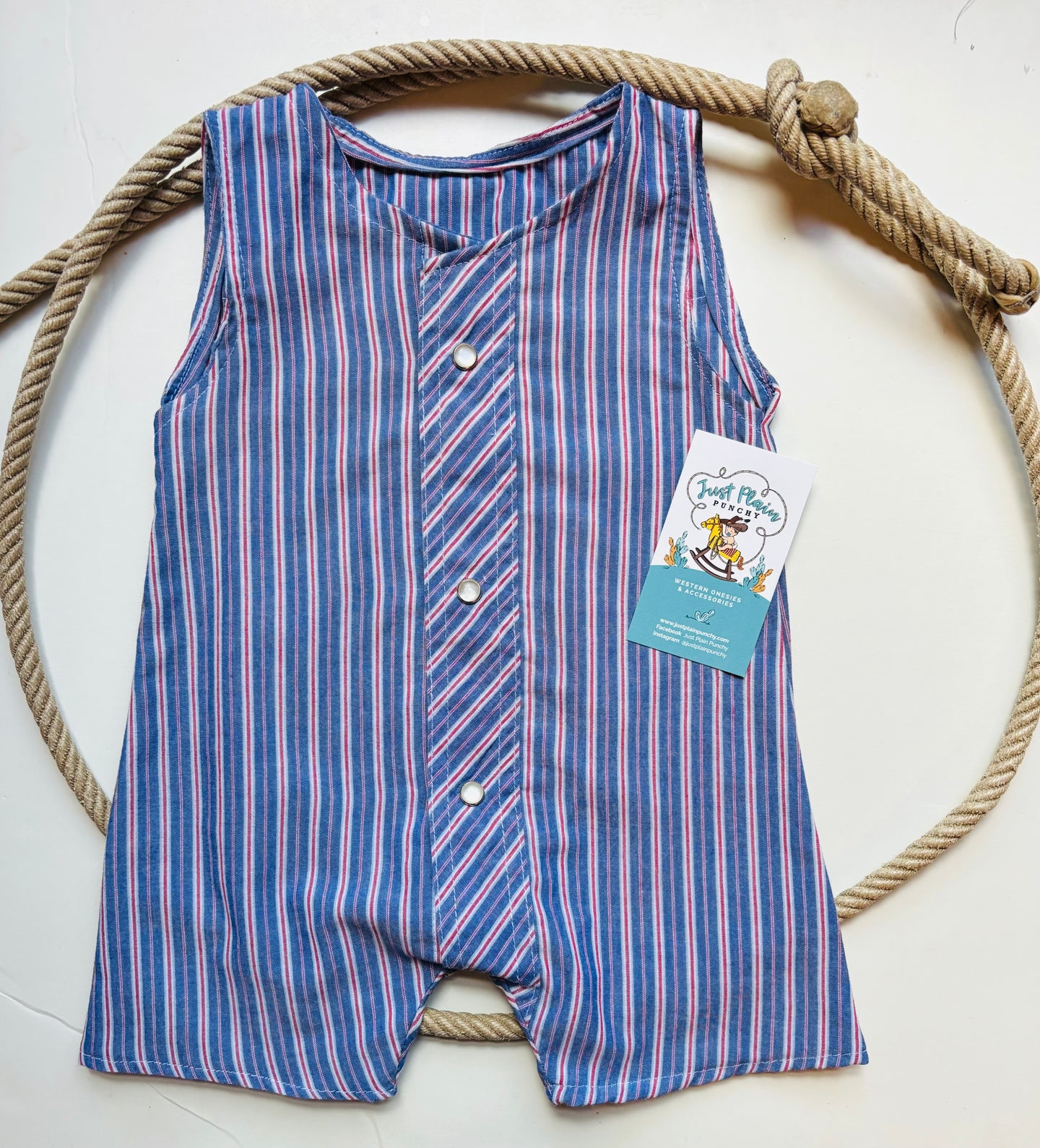Ranch Hand Romper | size 3-6M