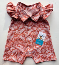 Canyon Collard Ruffle Sleeve Romper | size 6-9M