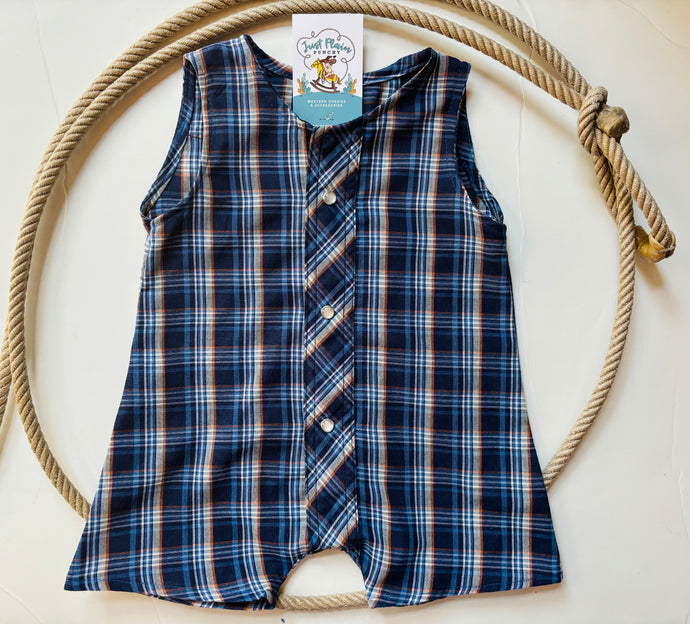 Lil’ Wrangler Romper | size 6-9M
