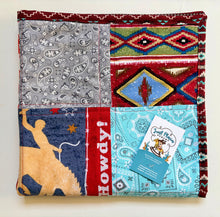 Cowboys & Indians Car Seat Quilt