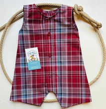 Crimson Cowboy Romper | size 3-6M