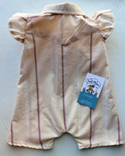 CowboyGIRL Collard Ruffle Sleeve Romper | size 0-3M