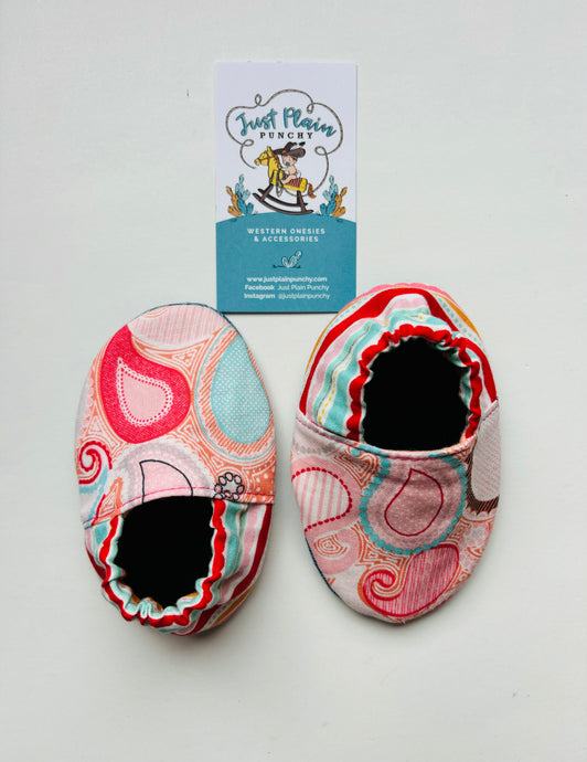 Playful Paisley | 0-6M Shoes