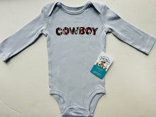 6M Long Sleeve Cowboy Onesie