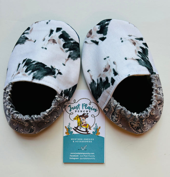 Cows | 6-12M Shoes