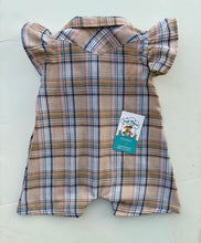 Dusty Rose Collard Ruffle Sleeve Romper | size 9-12M