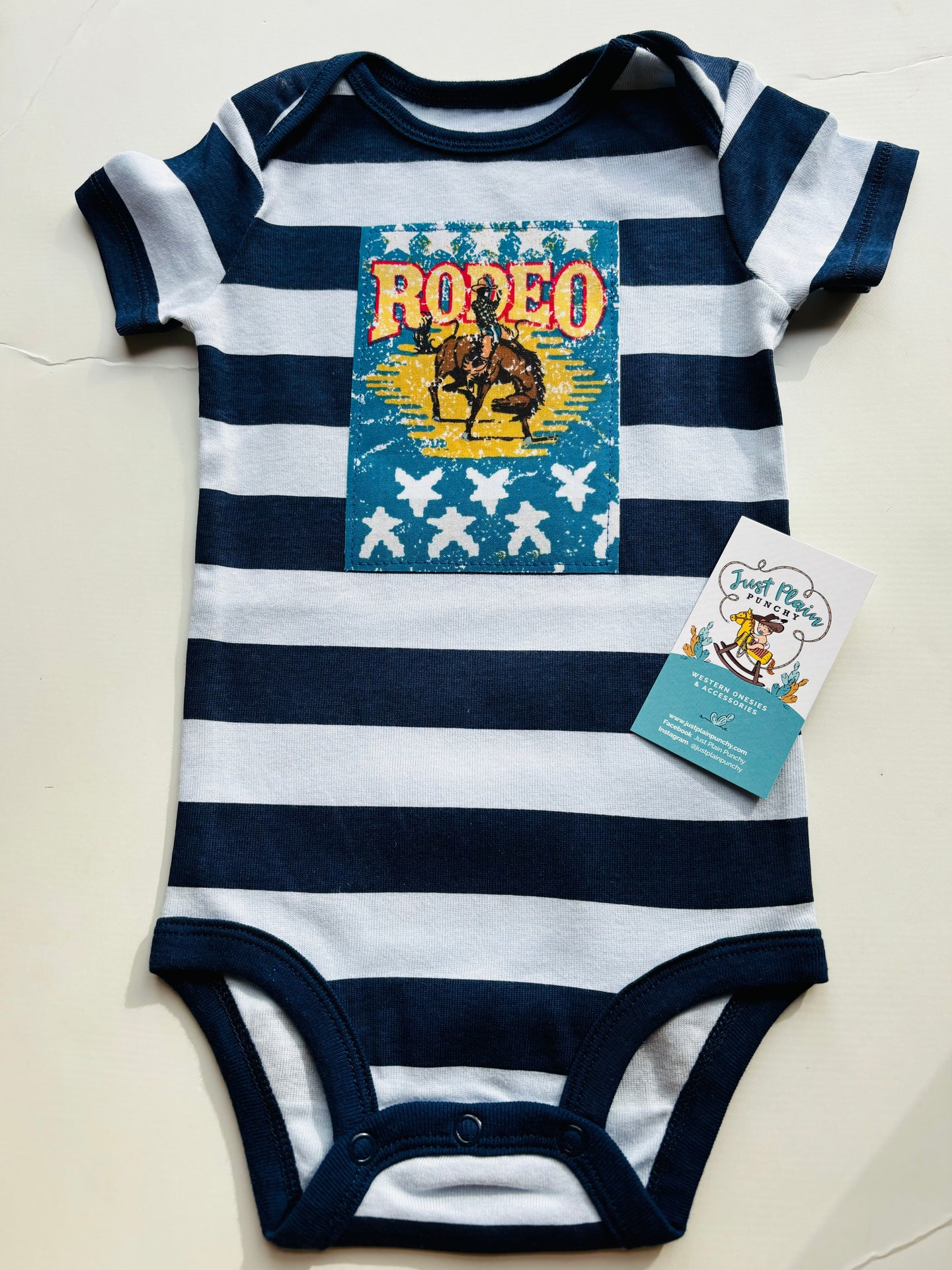 12M Rodeo Onesie