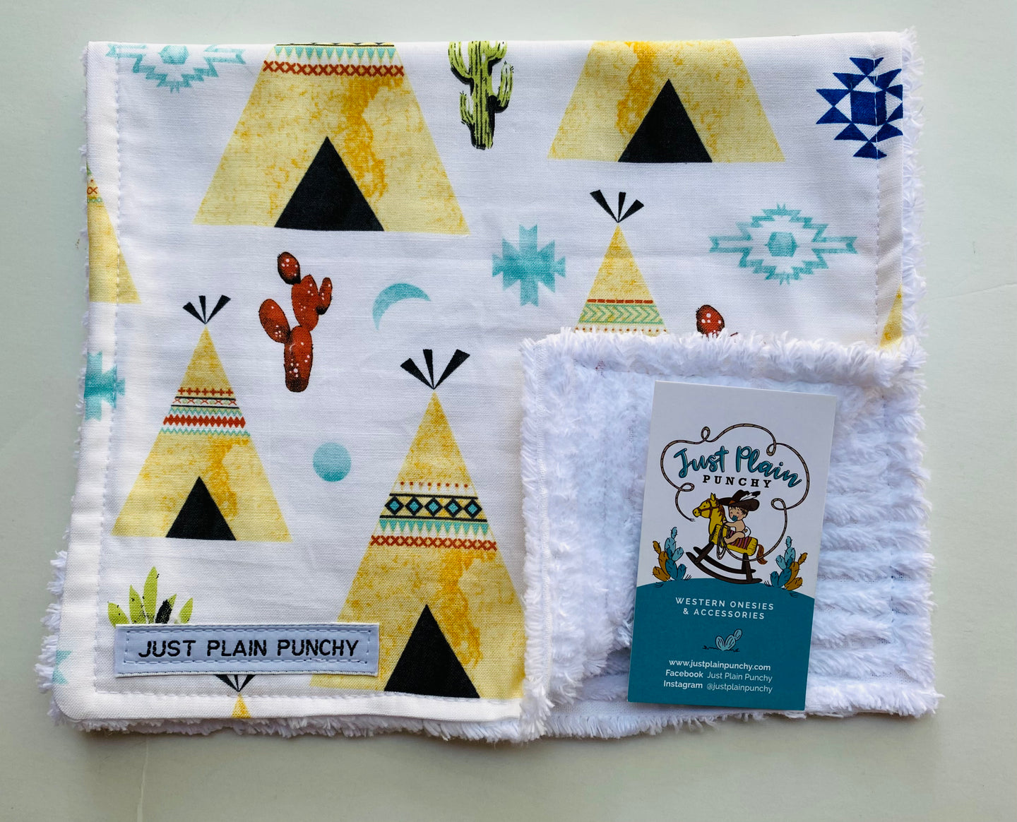 TeePee Burp Rag