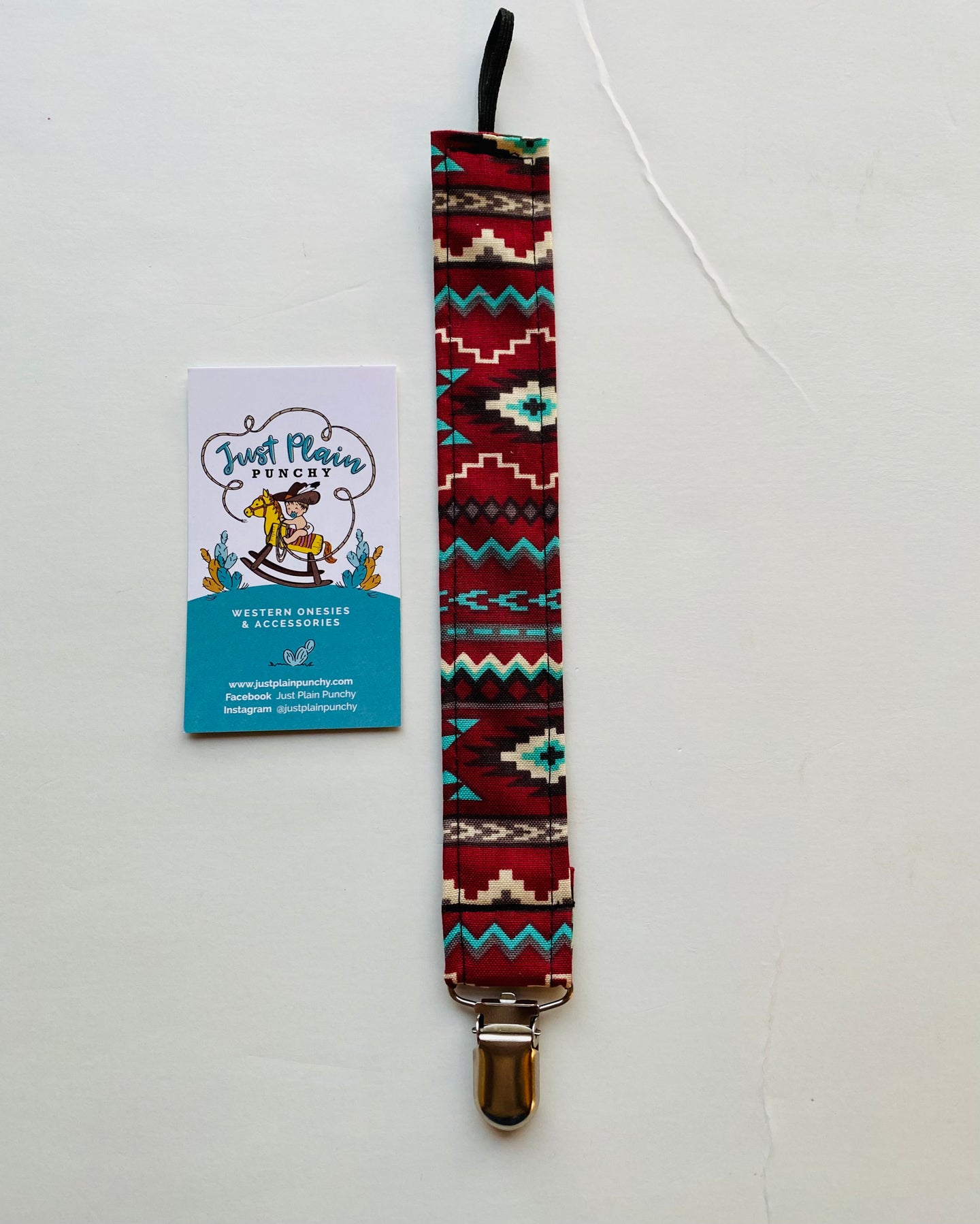 Tribal Paci Clip