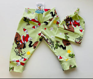 Salty in the Saddle Cap + Pants SET | 3-6M